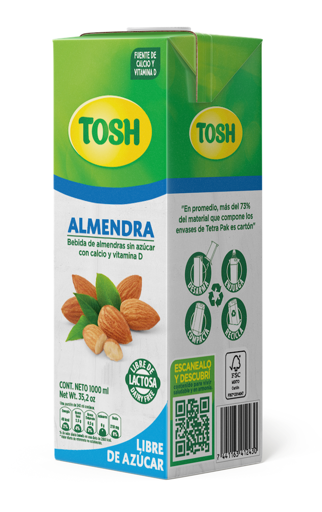 TOSH innova en Costa Rica con nuevo wafer y bebidas a base de plantas